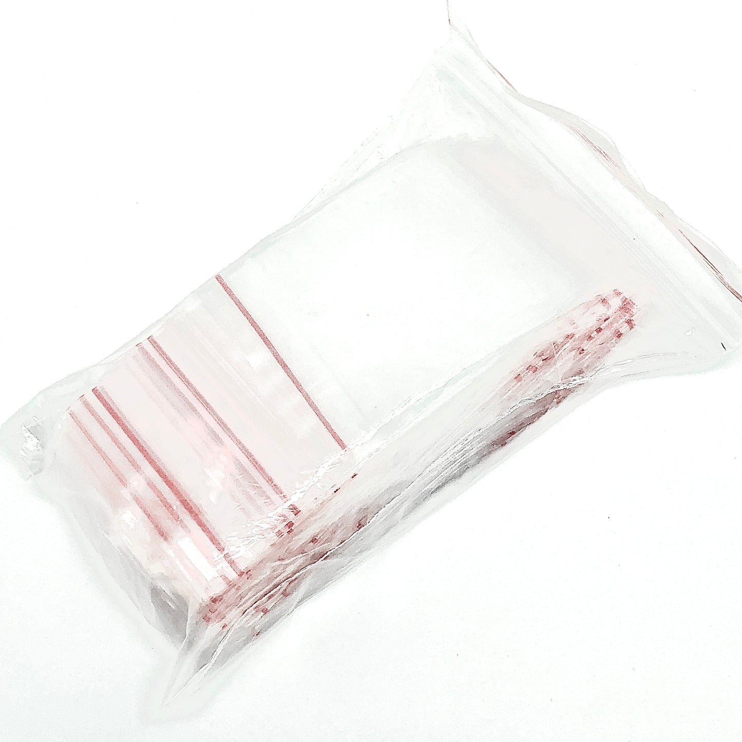 100 Zip Lock Plastic Bags 2in Zip Top Re-closable Baggies for Crafts to Food