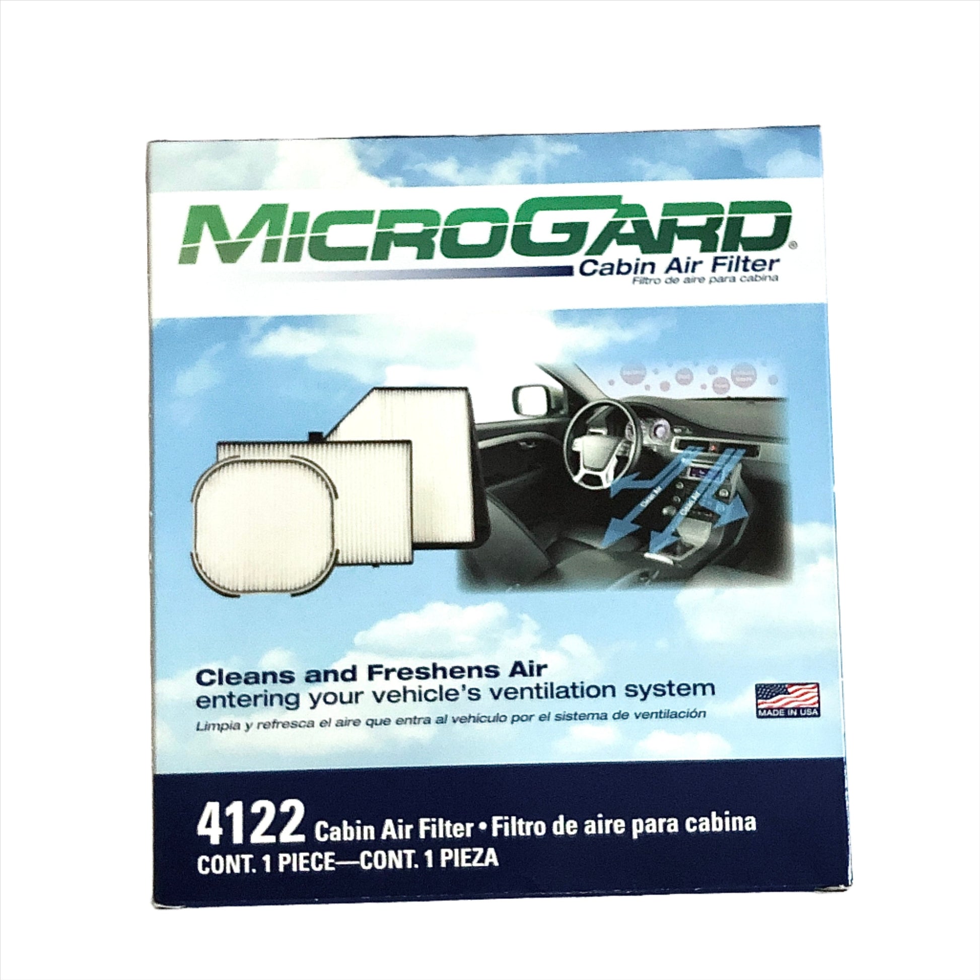 Cabin Air Filter Jeep Wrangler Gladiator MicroGard 4122