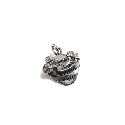 Jewelry Estate, Cute Noah's Arc Design Sterling Silver 3D Charm