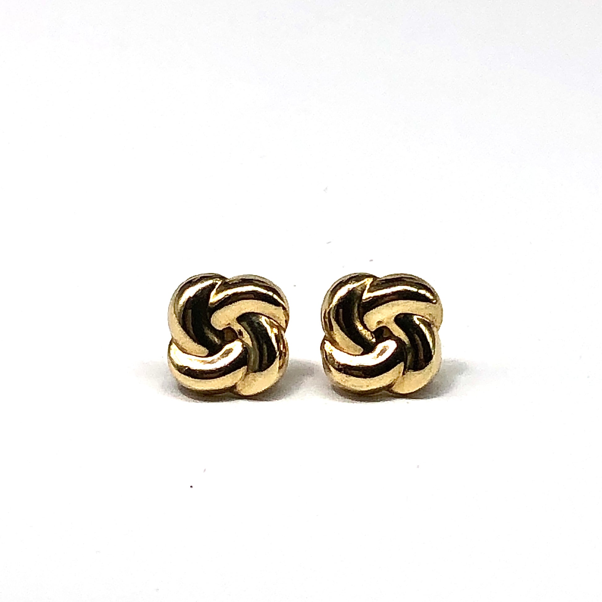 14k Gold Celtic Knot Earrings