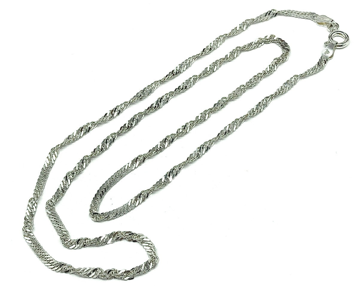 Solid Herringbone Chain Necklace - JCPenney