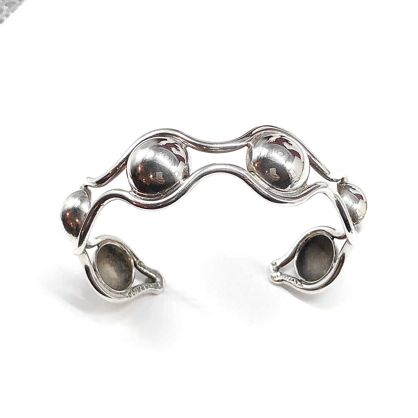 Punk Style Ball Stud Design Cuff Bracelet