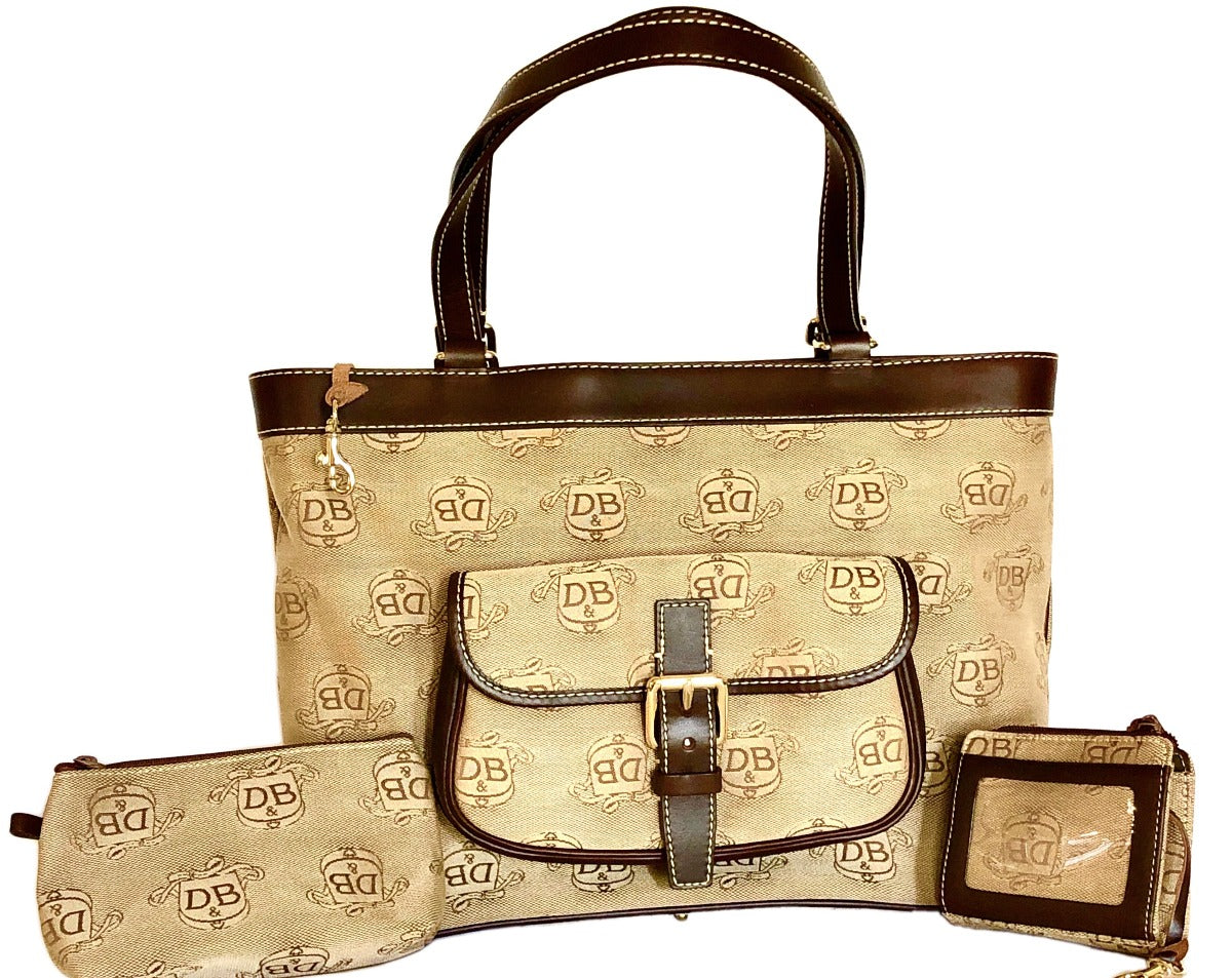 Dooney & bourke hot sale signature satchel