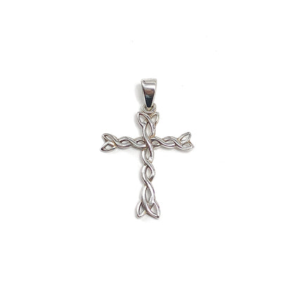 Jewelry, Mens Womens Celtic Cross Design Sterling Silver Pendant