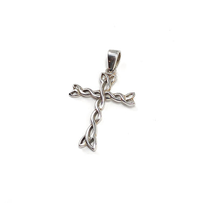 Jewelry, Womens Celtic Cross Design Sterling Silver Pendant