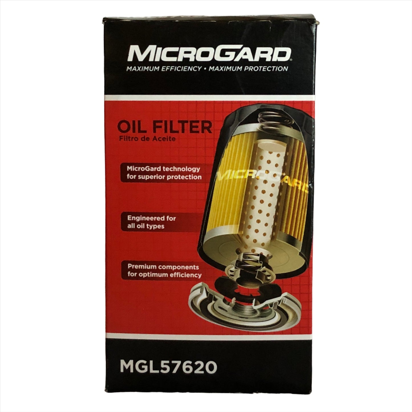 Oil Filter Dodge, Ford, Ram MicroGard MGL57620 + Peterbilt, BlueBird, Hino & Freightliner