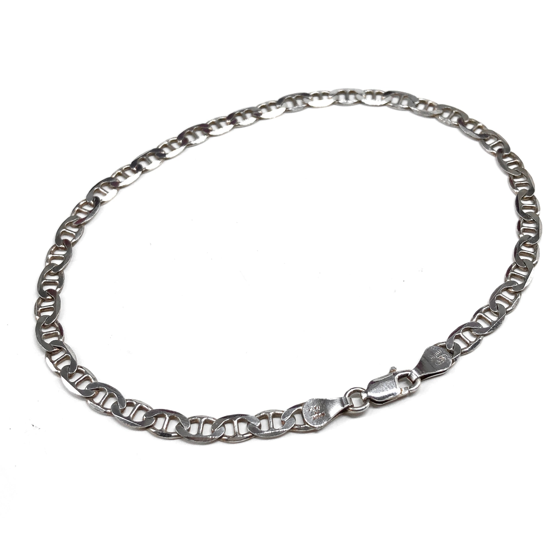 Sterling Silver Mariner Link Bracelet