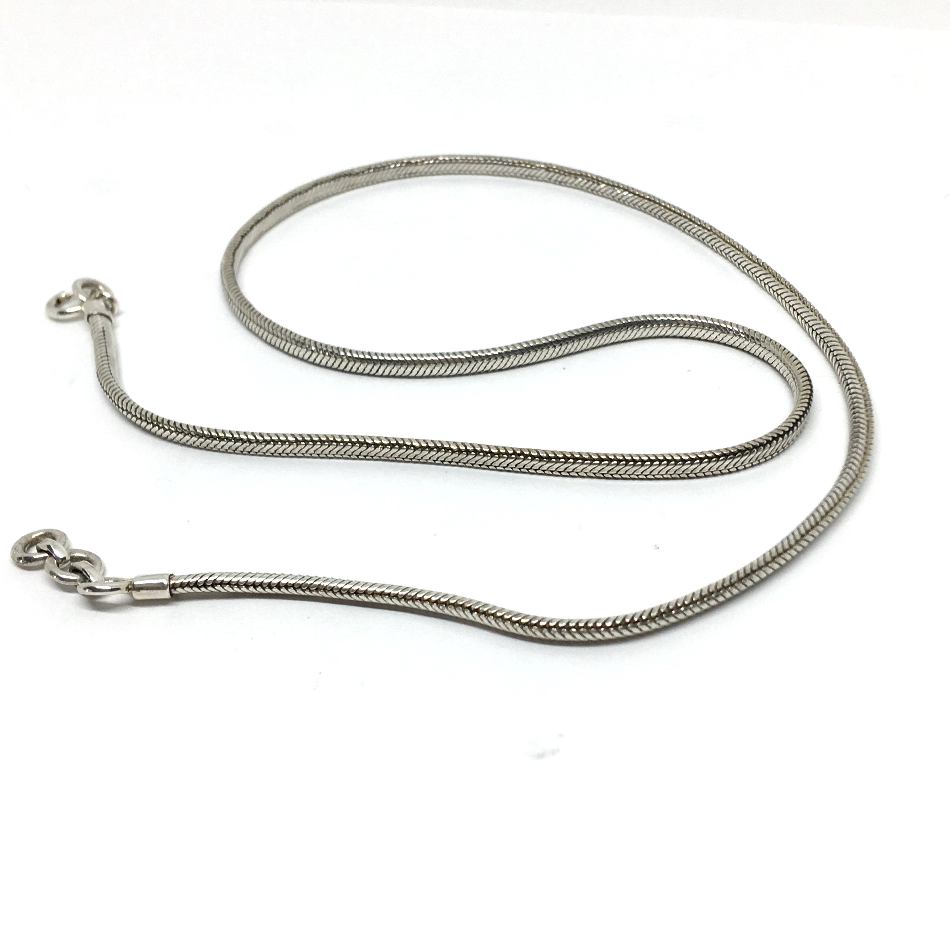 Snake silver chain (32 inch)