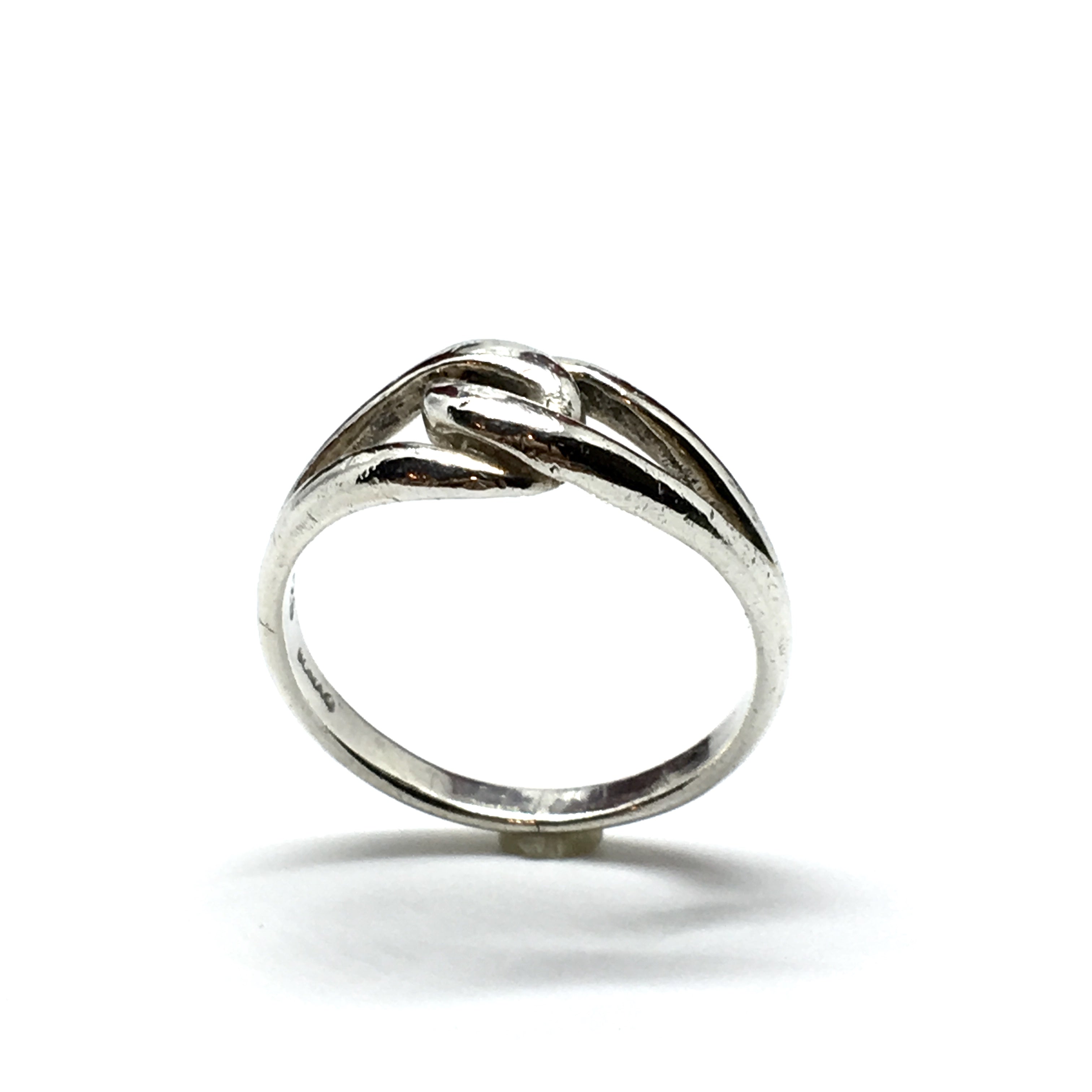 1pc 925 Sterling Silver Plain Circle Thin Tail Ring, Women's Gift | SHEIN  USA
