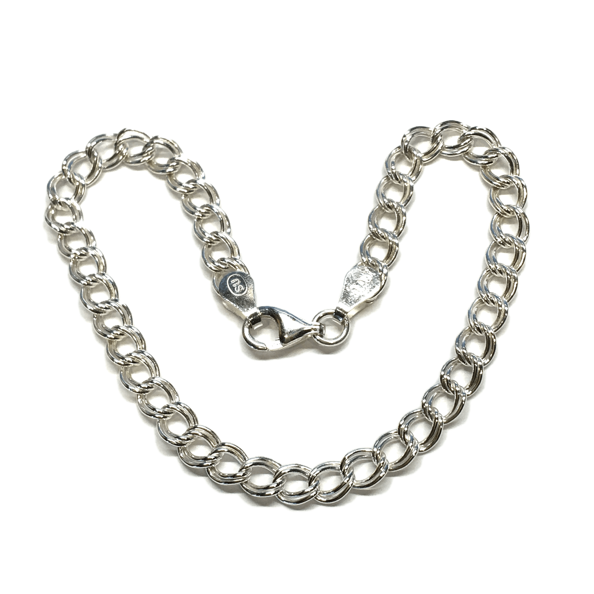 Vintage Sterling Silver Weave Link Chain Bracelet online or Choker FREE SHIPPING! #CHCHO-LB7